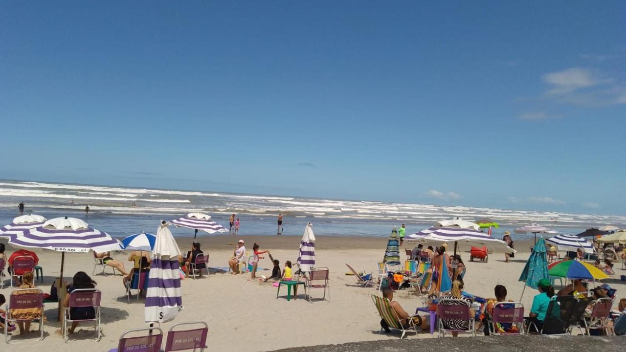 Praia Grande Frente Da Praia Wi-Fi Eksteriør bilde