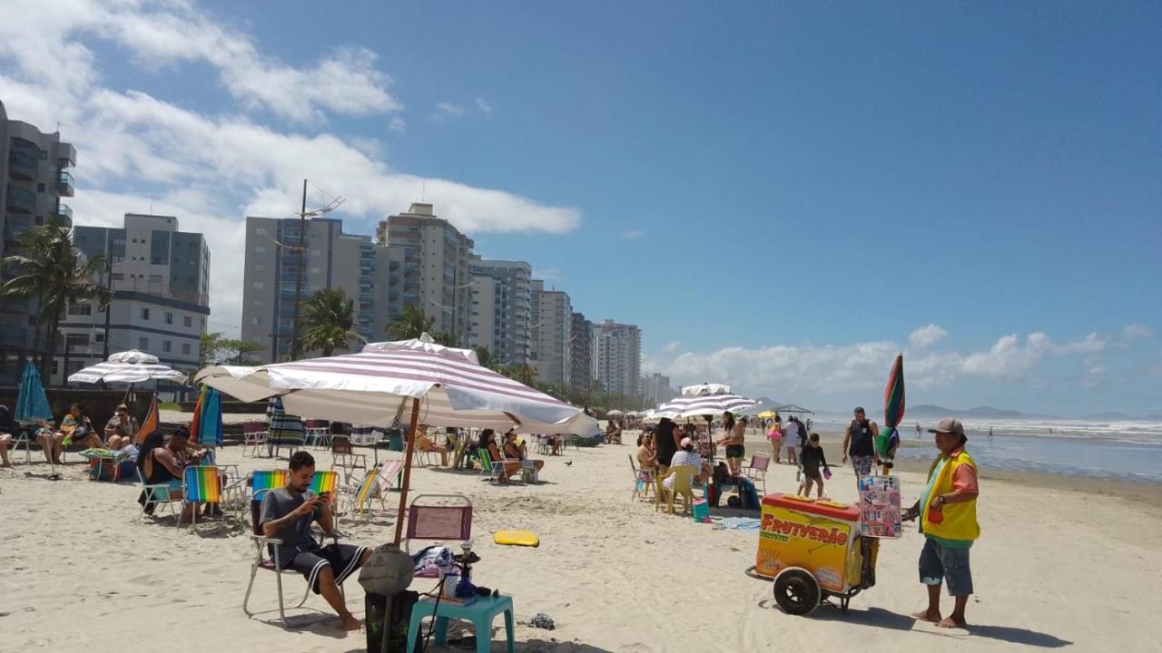 Praia Grande Frente Da Praia Wi-Fi Eksteriør bilde